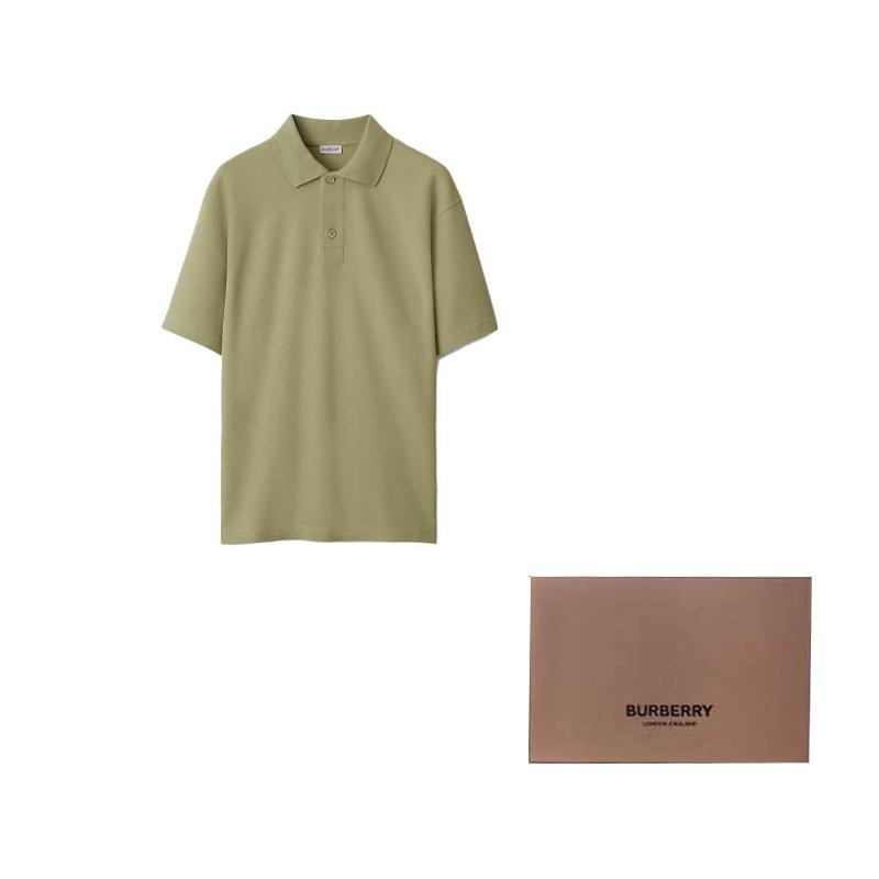 Burberry piqué-weave cotton polo shirt 80773181