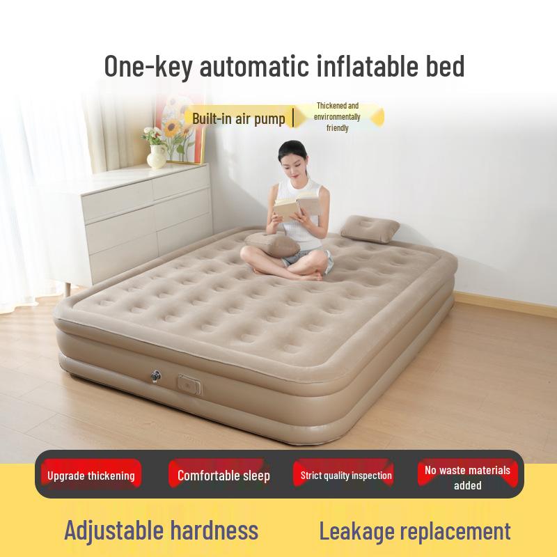 Автоматический надувной туристический матрас для путешествий на природе и использования в палатке