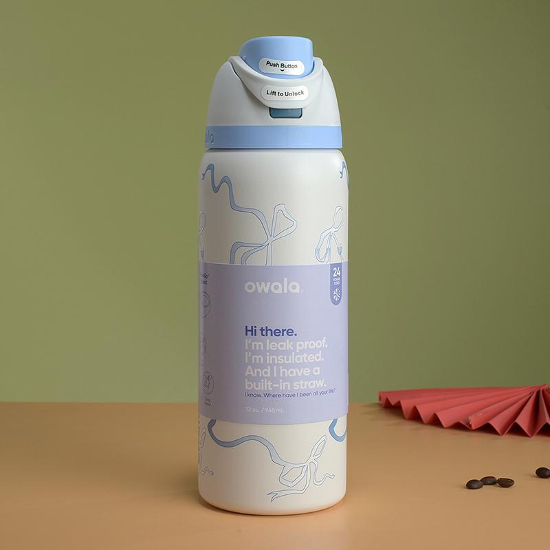 Мультяшные вакуумные фляги и термосы Бутылка для воды Посуда для напитков Термос Тамблер из нержавеющей стали Термокружка для холодного горячего кофе