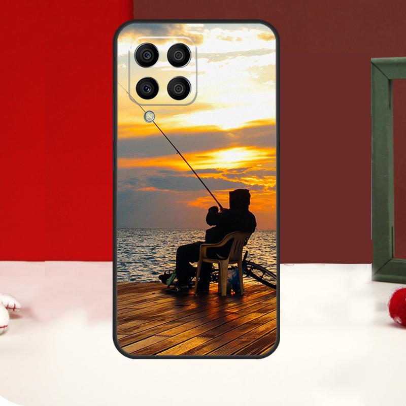 Fishing Rod Case For Samsung Galaxy M52 M32 M12 M54 M34 M14 M35 M56 M06 M55 M15 M11 M13 M16 M36 M31 M53