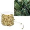 Gold Pearl Beads Chain 8+3mm Pearl Bead Garland Pearl Strand Trim  DIY Craft