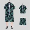Men's Hawaiian Vacation Beach Shirt and Shorts Set
