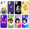 DT23 Sailor Moon Case for Samsung A04 A14 A23 A34 A54 M23 M33 M52 M53 Realme 10 9 C30S C35 C55 VIVO Y02S Y21 Y33S Y51 X80 Pro Clear Cover
