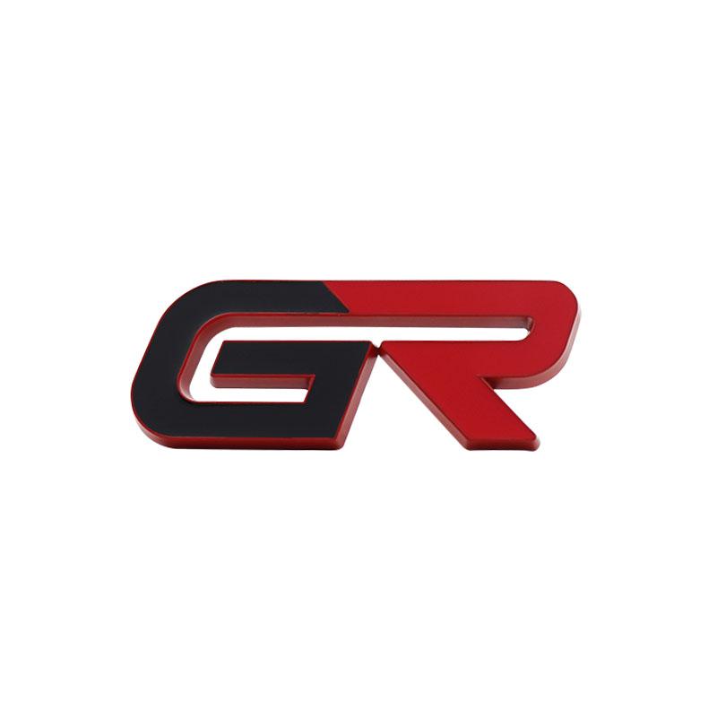 3D Стайлинг автомобиля GR sport GAZOO Racing для капота, крыла, багажника, задней крышки, шильдик, наклейка, эмблема
