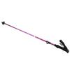 Walking Stick 5 Section Collapsible Aluminum Alloy Adjustable Folding Cane for Outdoor HikingPurple