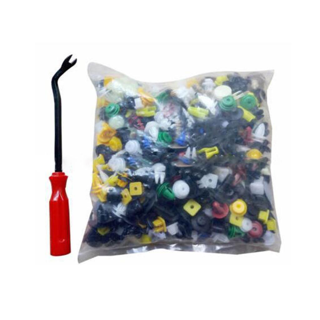 Auto Clip Car Nylon Bumper Fender Trim Mixed Rivets Panel-Shield Engine Cover Retainer Most Popular Sizes & Application