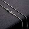 1Mm Snake Bone Chain Snake Chain, Silver Jewelry Women'S Collarbone Necklace New Accessories