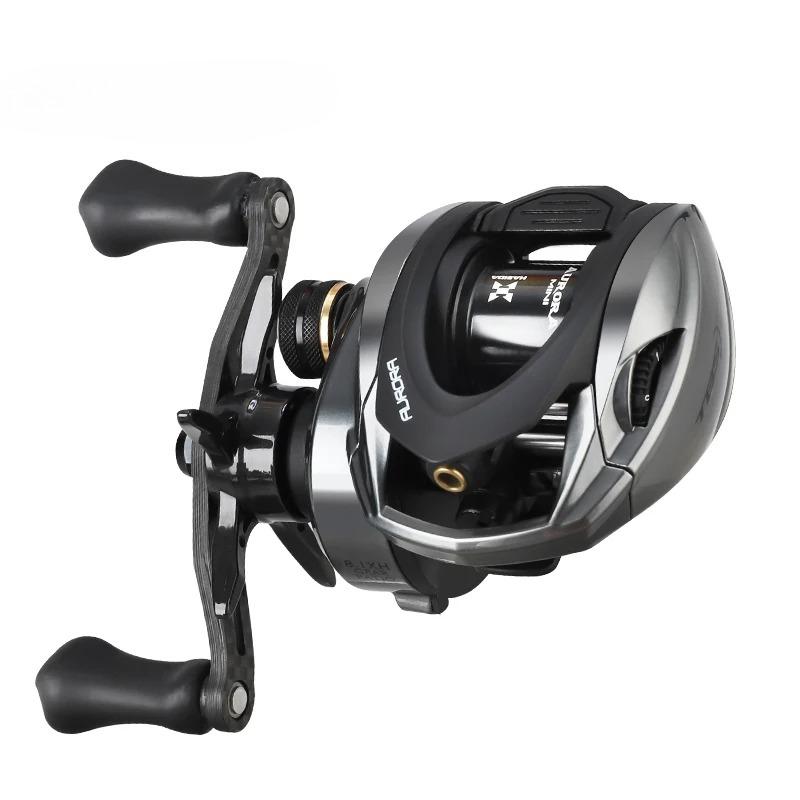 Ультралегкая Катушка для Спиннинга Anti-explosion Lure Reel Baitcasting Reel Алюминиевая Шпуля 115Г УЛ 3D Динамическая Магнитная Тормозная Система Катушка для Заброса Спиннинговая Катушка