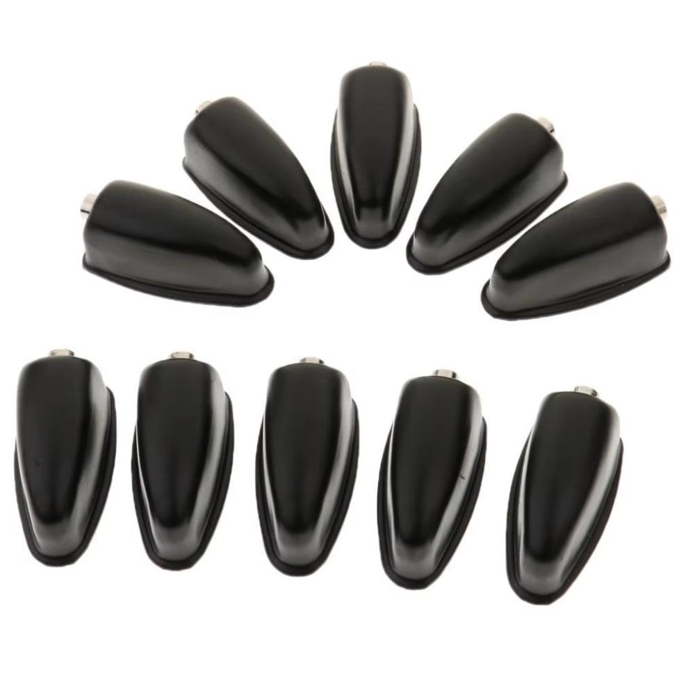 Silver/Black Drum Lugs Iron Material Snare Drum Lugs Drum Claw Hooks Musical Instruments