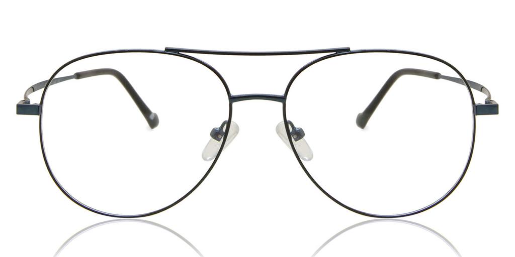 Full Rim Pilot Blue Smartbuy Collection Bocsz 932i Fashion Men Eyeglasses