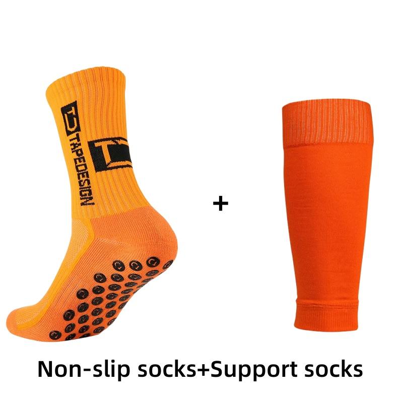 Non Slip Football Socks Mens Friction Gasket Tube Running Ice Snow Hiking Sports Over Knee Stockings Basketball Socks