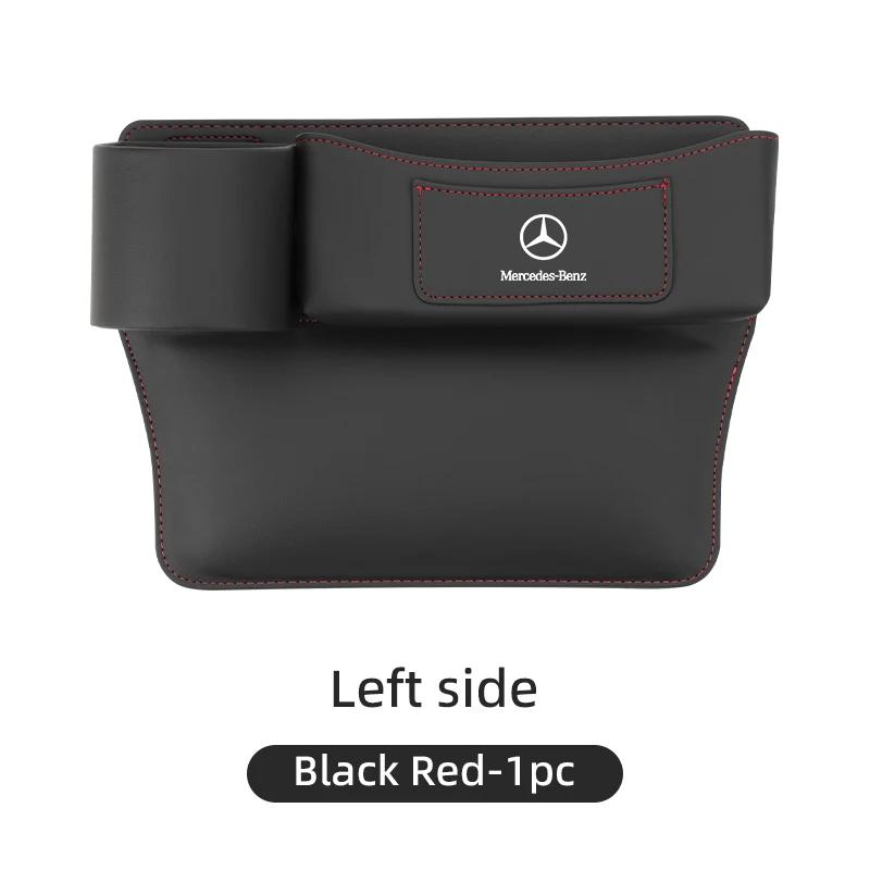FIQ4 2025 Hot Car Seat Gap Storage Box Car Crevice Storage Box Seat Organizer For Mercedes Benz AMG A C E Class C180 C200 C260 C300 W