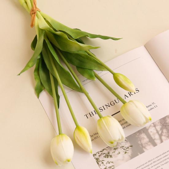 Красивые искусственные тюльпаны PE Hands, привлекательный реквизит для съемки