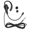 Call Center Headset Ear Hook Single Sided 3.5mm Customer Service Headphone with Microphone for