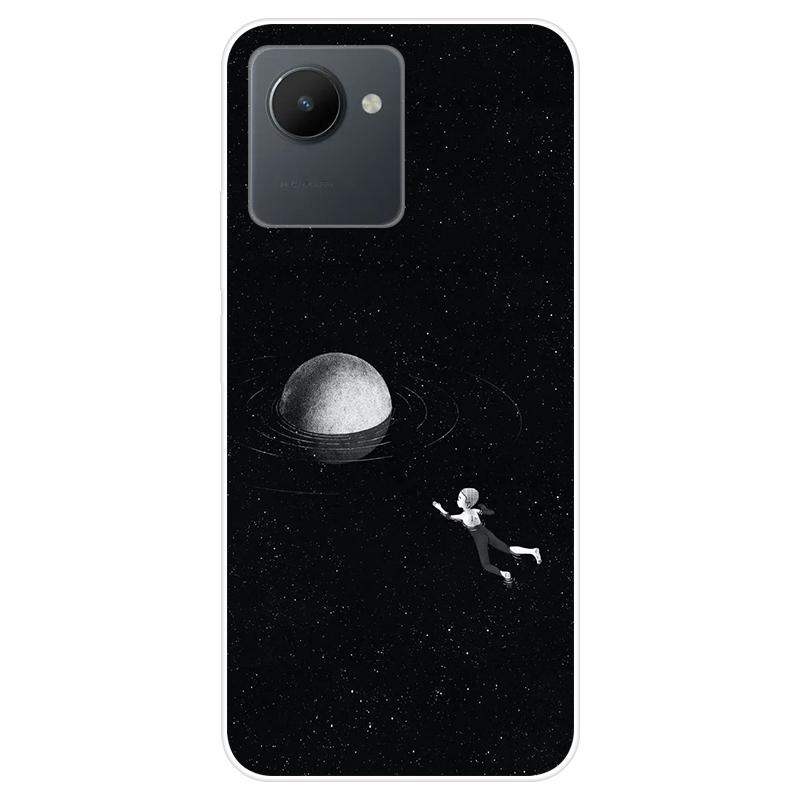 Для Realme C30S C 30S RealmeC30S чехол Мягкая силиконовая задняя крышка Чехол для телефона с рисунком из мультфильма Разнообразие