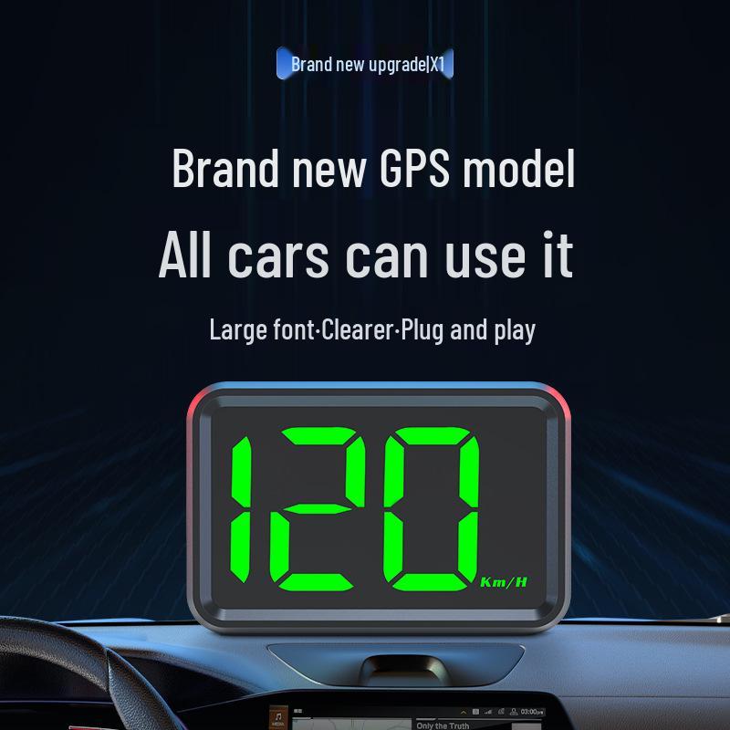 Умный многофункциональный HUD-спидометр для автомобиля с дисплеем высокой четкости Beidou GPS