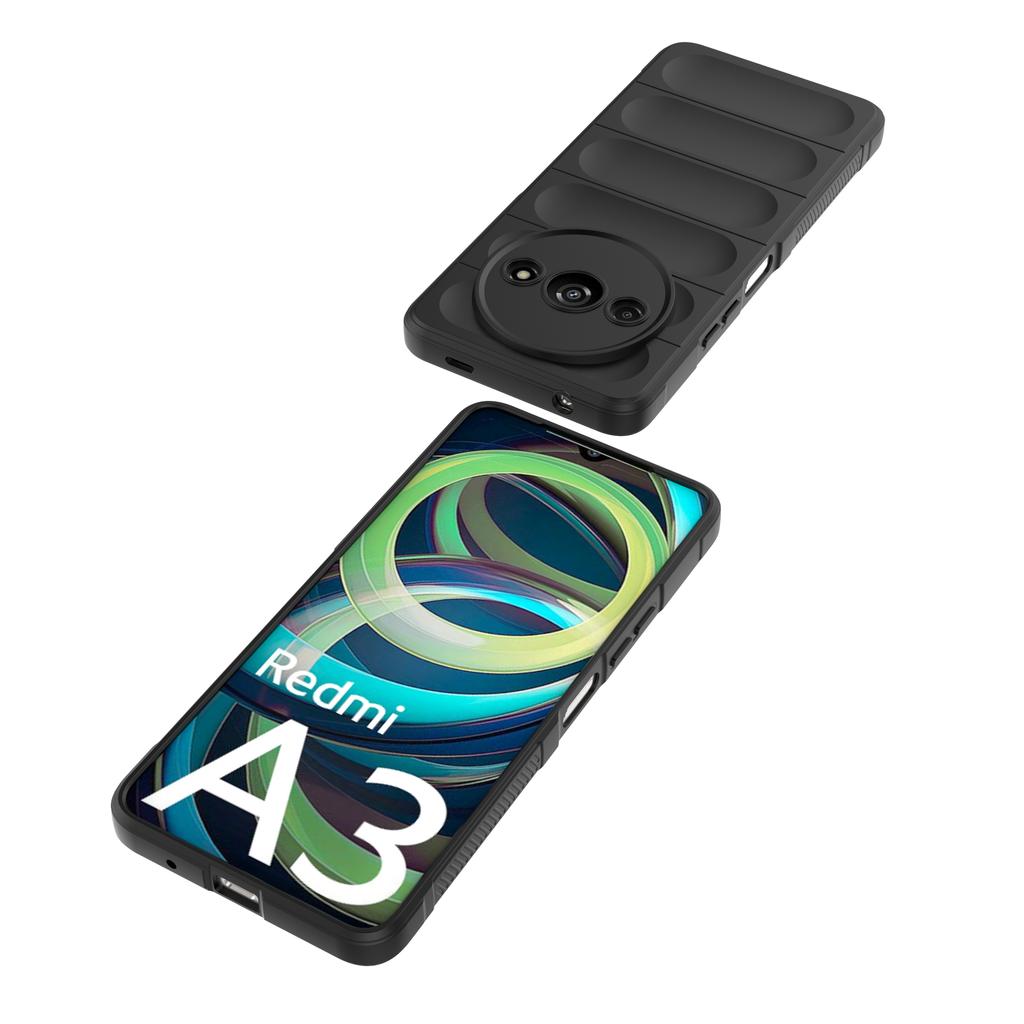 Для Xiaomi Poco C61 задняя крышка телефона чехол мягкий жидкий силикон противоударный защитный чехол Funda Coque