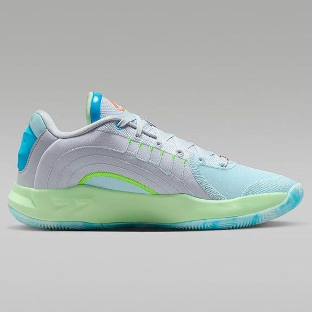 Nike Luca 4 PF Football Size Navigator, Gray/Copa/Vapor Green/Laser Blue, HF0824-002, 27.0cm