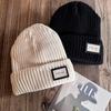 Style Woolen Beanie For Women And Men Thick Knit Cap With Wind Resistance For Autumn And Winter