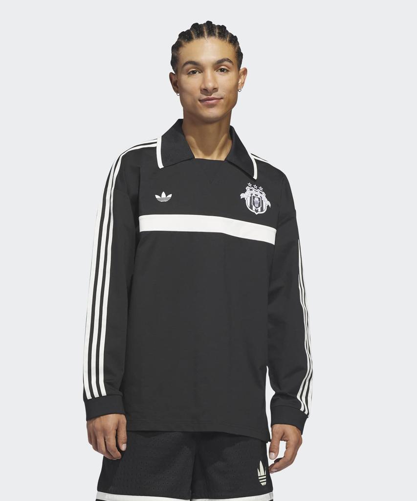 adidas Ругбийная футболка-поло - Черная / Jz6967