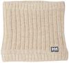 Helly Hansen Bulky Neck Mixed Free Size Warmer, Unisex, Ivory, HA92260,
