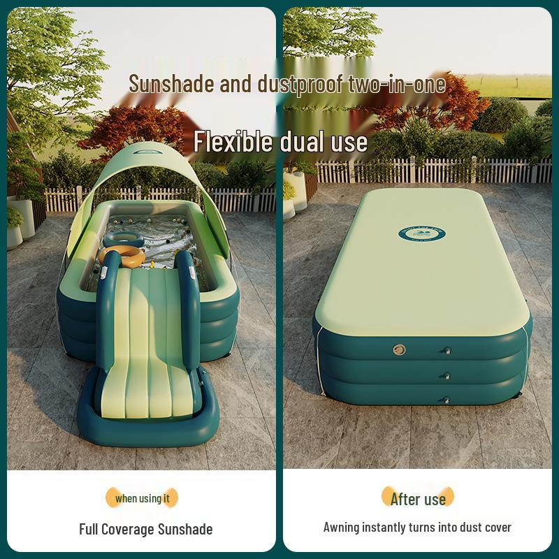 Надувной солнцезащитный бассейн для детей и младенцев