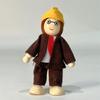 9 Character Wooden Articulated Toy People Promoting Imagination and Family Bonding
