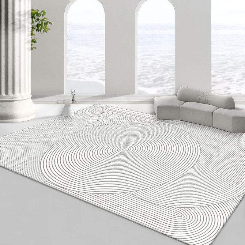 Nordic Wabi-Sabi Style Minimalist Luxury Carpet for Living Room & Bedroom