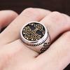 Vintage Stainless Steel Nordic Viking Tree Of Life Ring For Men Fashion Mythology Yggdrasils Rings Amulet Jewelry Gift