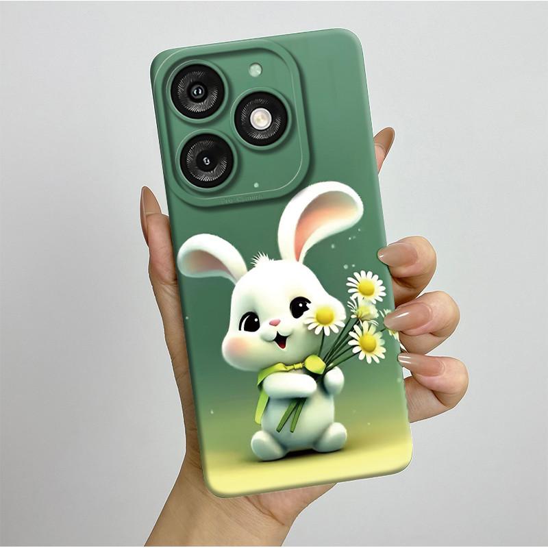 Для Itel A50 A667L Чехол Красивые Цветы Бабочки Мягкий Силикон ТПУ Ударопрочный Чехол Для Itel A50 A 50 ITELA50 2024 Чехол для Телефона
