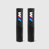 BBKS3 2pc Leather Car Seat Belt Shoulder Cover Safety Protective Pad For BMW M F10 F20 E83 E90 E92 E93 X1X5 X6 F30 G03 E43 E53 E63 E84