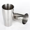 Stirring Steel Cup for Milkshake Machine Mixing Cup Tea Shop Utensils Shaker Measuring Cups Stainless Steel Milkshake Cup