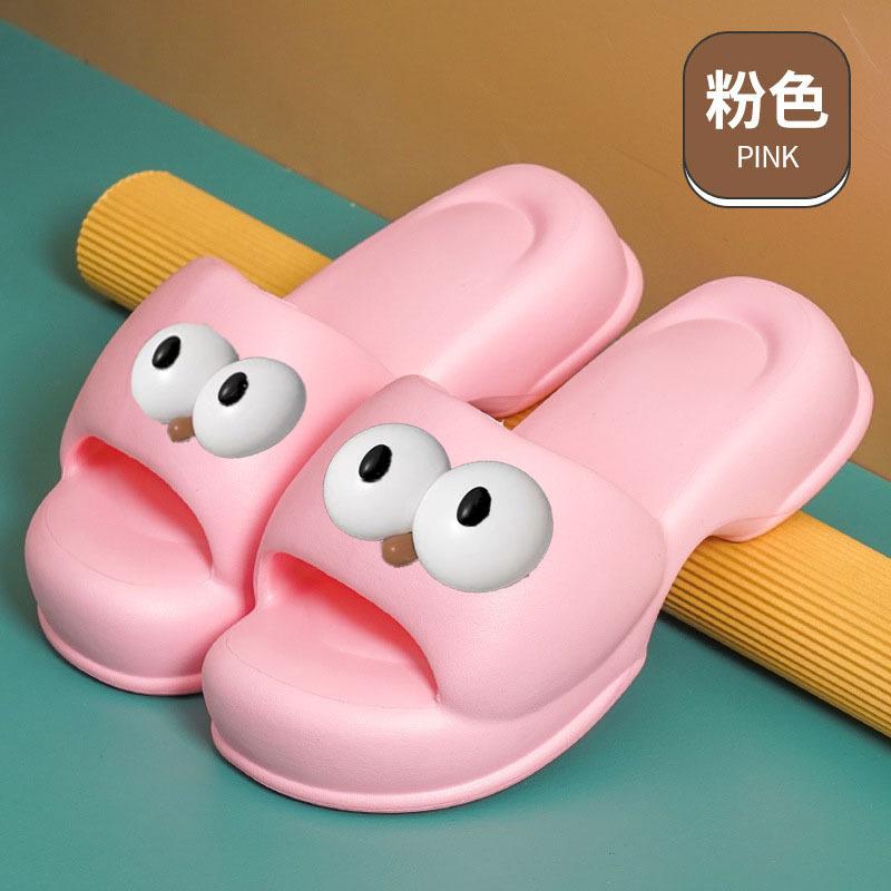 Модные летние женские шлепанцы на толстой подошве, уличные повседневные шлепанцы на платформе из ЭВА, нескользящие мягкие сандалии для ванной, модные женские туфли-облака