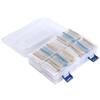 2600 Pcs High Accuracy Insulation Heatresisting Anticorrosion Assorted Resistors for DIY Projects