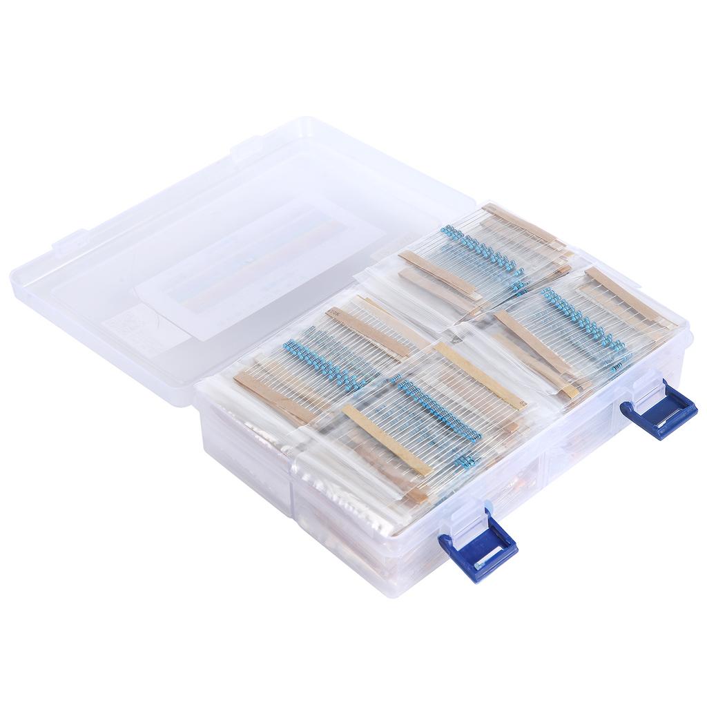 2600 Pcs High Accuracy Insulation Heatresisting Anticorrosion Assorted Resistors for DIY Projects