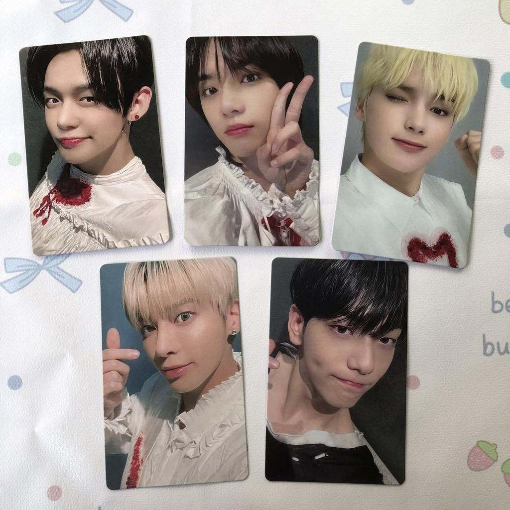 [Б/У] TXT 2021 Победители опроса FC: 5 эксклюзивных торговых карт