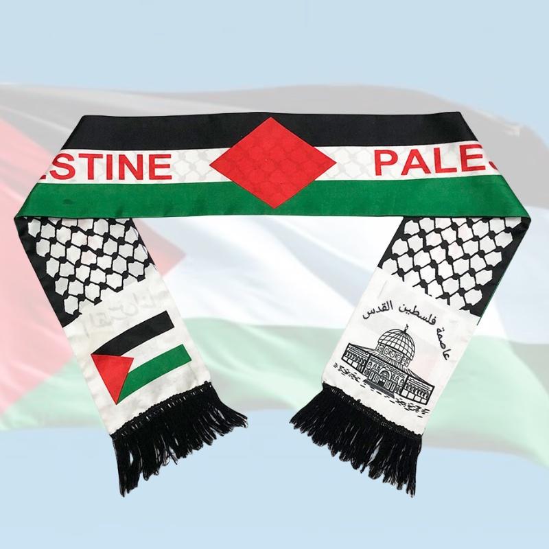 High-quality Polyester Fabric Palestinian Flag For Garden Decoration