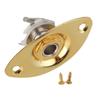 for Electric Guitar Jack Plate & Screws Audio Output Output Socket Outputing Stereo Jack