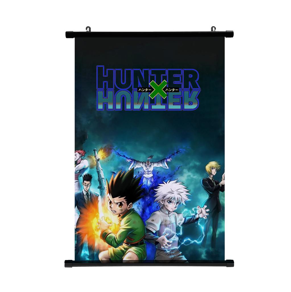 HUNTER X HUNTER Картина Свиток Постер Гон Фрикс Киллуа Хисока Домашний Декор Подвесная Картина Мальчики Девочки Свиток Постер