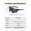 New Outdoor Sports Color Changing Mirror Day and Night Dual-use Men's and Women's Cycling Goggles Windproof and UV Resistant