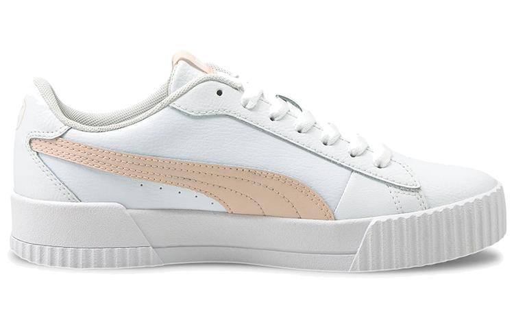 Women's Sneakers PUMA Carina Crew Synthetic Leather Comfortable Abrasion Resistant Lightweight Low top