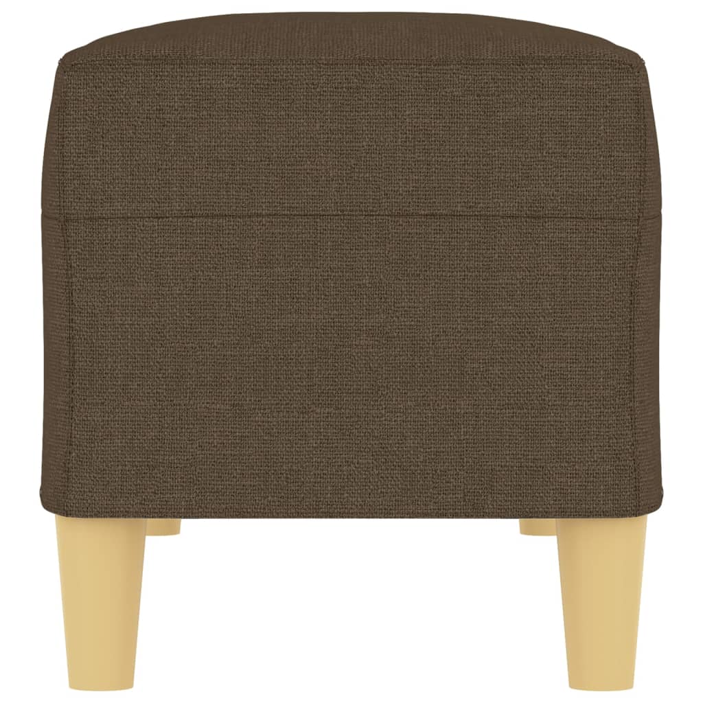 Brown Bench 100 x 35 x 41 cm Fabric