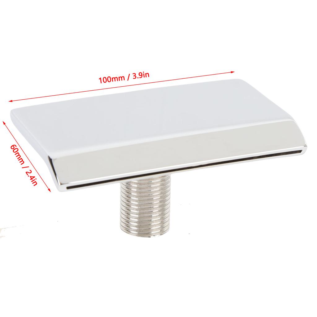 Бассейн Ванна Водопад Излив для ванны G1/2 Наружная резьба СПА Бассейн Настенный Водопад Выход Насадка Нержавеющая сталь