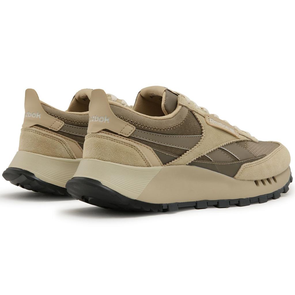 Reebok Cl Legacy W Retro Classic Trendy Comfortable Versatile Thick Sole Low Top Running Shoes Unisex Sneaker Light-Khaki 25SRC903U1GG6