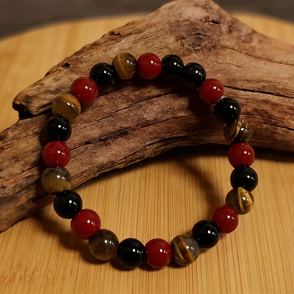 Браслет из бусин, Винтажный многоцветный картонный браслет с застежкой-лобстером, Ювелирное изделие