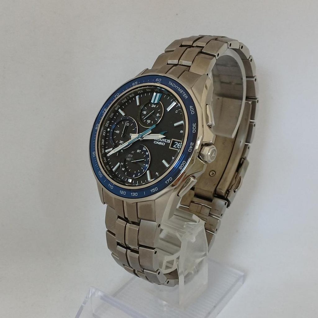 Used CASIO OCEANUS OCW-S7000 Solar Radio-Controlled Watch