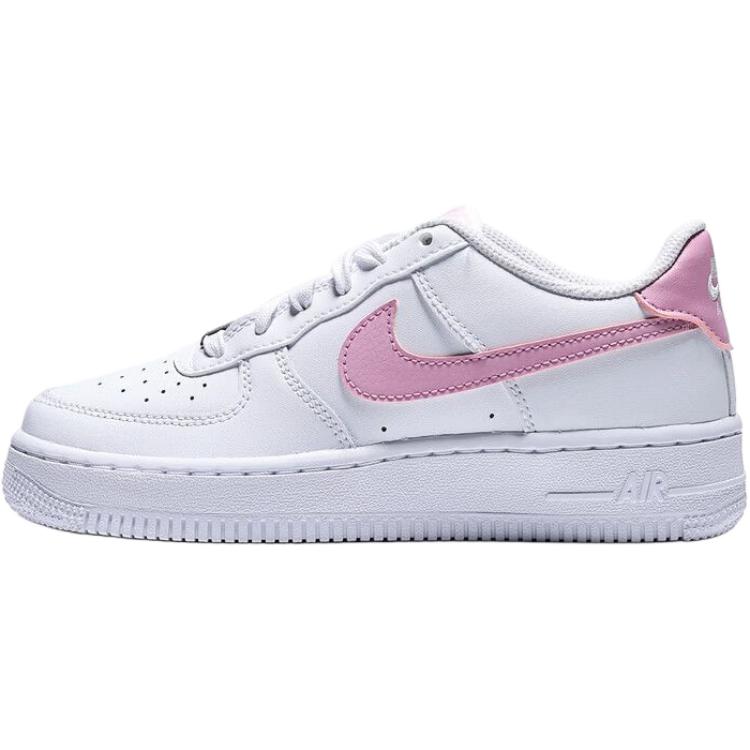 Nike Air Force 1 Low top Kids' Skateboarding Shoes Pink White Kids' CT3839-124