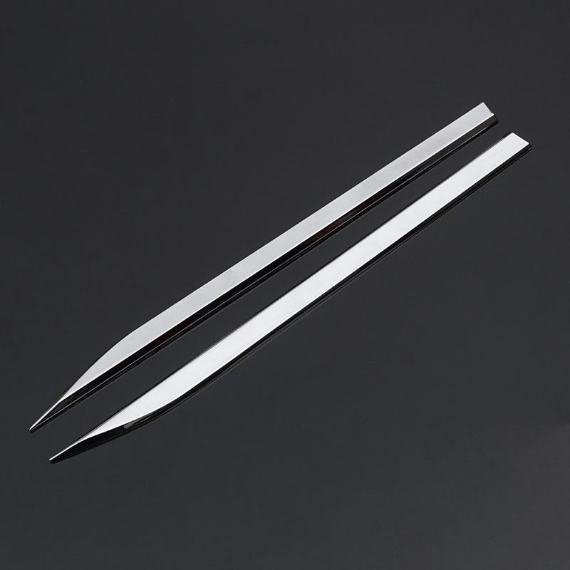 TWEK4 2Pcs Metal Stickers Car Fender Emblem Decals Auto Accessories For Mercedes Benz AMG W223 W213 W206 W464 W247 W167 W166 W222 W205