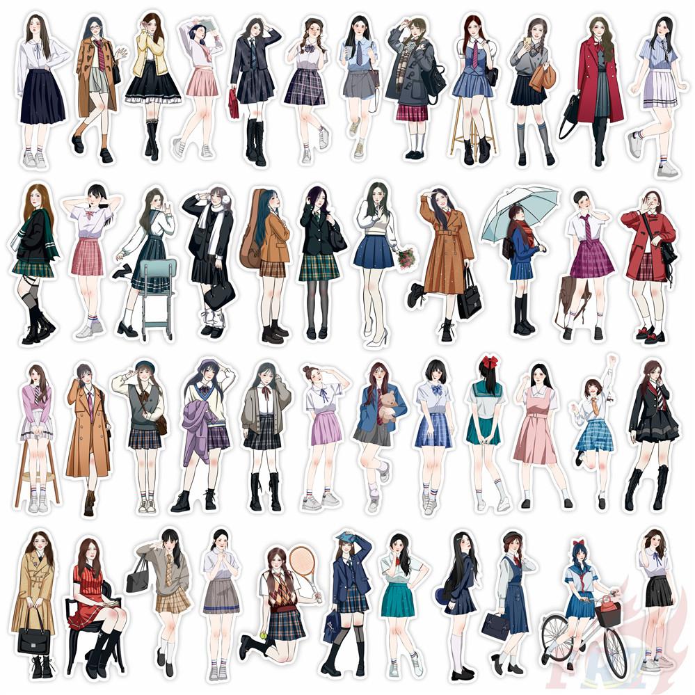 Современные наклейки Mori Girls DIY Scrapbooks Декор для альбома Наклейки Наклейки