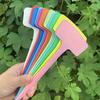 Convenient Wear-resistant Plant Plaques Useful T-Shape Plastic Tags